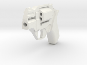 Snubnosed Rhino 20DS Revolver Replica in White Natural Versatile Plastic
