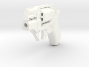 Snubnosed Rhino 20DS Revolver Replica in White Smooth Versatile Plastic