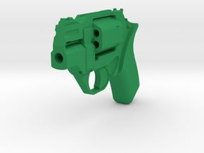 Snubnosed Rhino 20DS Revolver Replica in Green Smooth Versatile Plastic