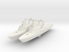 Project 22160 patrol ship in White Natural Versatile Plastic: 1:2400