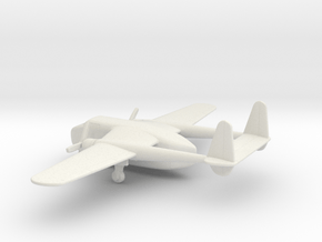 Fairchild C-82A Packet in White Natural Versatile Plastic: 6mm