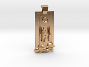 Celestial Castle  - Keep Dreaming in Polished Bronze