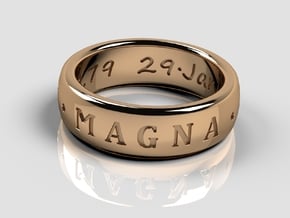 Sir Francis Drake Ring (Uncharted 3) in Polished Bronze: 10 / 61.5