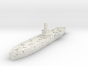 1/600 USS Mercedita (1863) in White Natural Versatile Plastic