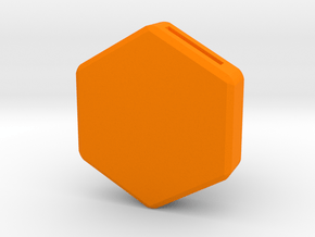facebolt in Orange Smooth Versatile Plastic