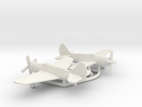 Curtiss SB2C Helldiver in White Natural Versatile Plastic: 6mm