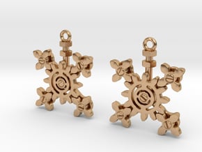 Steampunk gears in Polished Bronze