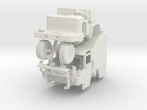 1/87 Pierce Quantum Command Cab in White Natural Versatile Plastic