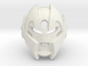 Great Kamaku, Mask of Fear in White Natural Versatile Plastic