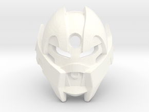Great Kamaku, Mask of Fear in White Smooth Versatile Plastic