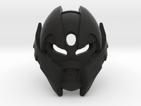 Great Kamaku, Mask of Fear in Black Smooth Versatile Plastic
