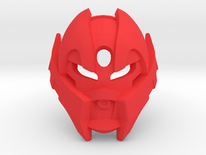 Great Kamaku, Mask of Fear in Red Smooth Versatile Plastic