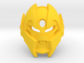 Great Kamaku, Mask of Fear in Yellow Smooth Versatile Plastic