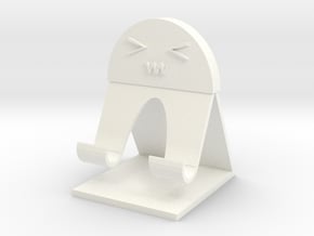 Phone stand - Designed by Suhi in White Processed Versatile Plastic