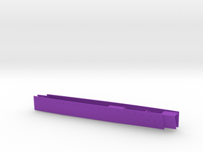 1/350 Super Alsace (Hypothetical) Midships Front in Purple Smooth Versatile Plastic