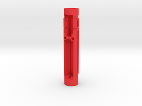 FCCE LOWER CHASSIS PART 1 in Red Smooth Versatile Plastic
