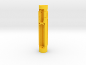 FCCE LOWER CHASSIS PART 1 in Yellow Smooth Versatile Plastic