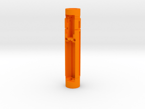 FCCE LOWER CHASSIS PART 1 in Orange Smooth Versatile Plastic