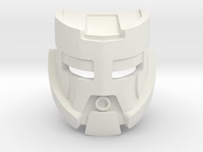 Great Mask of Apathy in White Natural Versatile Plastic