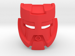 Great Mask of Apathy in Red Smooth Versatile Plastic