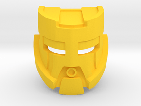 Great Mask of Apathy in Yellow Smooth Versatile Plastic