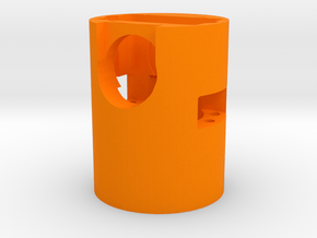 FCCE UPPER CHASSIS Part 2 in Orange Smooth Versatile Plastic