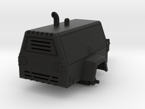 1/64 Towable Air Compressor in Black Smooth Versatile Plastic