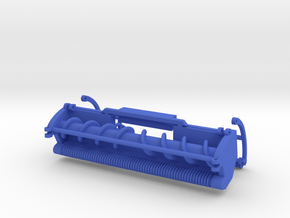 1/64 Green SPFH windrow header in Blue Smooth Versatile Plastic