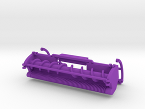 1/64 Green SPFH windrow header in Purple Smooth Versatile Plastic