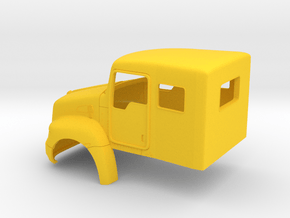 1/64 T370 Aerocab with sleeper in Yellow Smooth Versatile Plastic