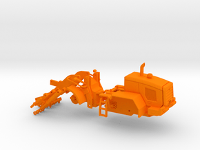 1/64 Wheel Loarder-small frame-long reach in Orange Smooth Versatile Plastic