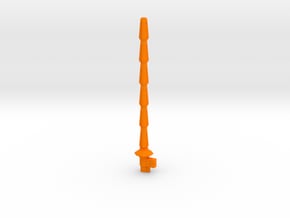 Transformers Generations WFC Kingdom Dinobot sword in Orange Smooth Versatile Plastic