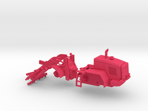 1/64 vWheel Loader-mid frame-long reach in Pink Smooth Versatile Plastic