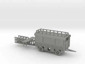 1/144 Rommels Caravan Bartoletti trailer in Gray PA12