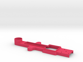 1/350 Super Alsace (Hypothetical) Sup. Deck Rear in Pink Smooth Versatile Plastic