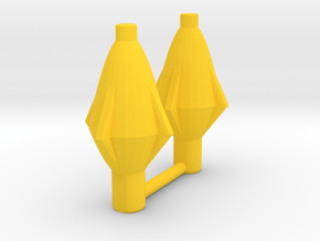 TF Seige Kingdom SS86 Leader Magnus Missile Set in Yellow Smooth Versatile Plastic: Small