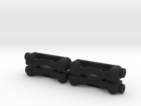SG Racing Coyote top suspension mount set of four in Black Natural Versatile Plastic