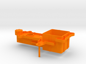 1/350 Super Alsace (Hypothetical) Rear Conn. Pos. in Orange Smooth Versatile Plastic