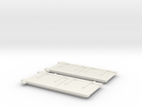 VGJ stable doors in White Natural Versatile Plastic: 1:45