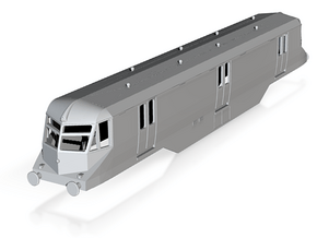 0-120fs-gwr-parcels-railcar-34-1a in Tan Fine Detail Plastic