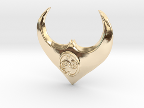 Goblin King Pendant in 14k Gold Plated Brass