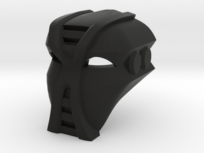 Proto Vahi/Kanohi Slai Mask of Slime in Black Smooth Versatile Plastic