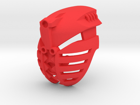 Great Mask of Vacuum Levahk Kal Shield in Red Smooth Versatile Plastic
