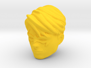 Nightwing Head Mcfarlane | Smiling Head Variant in Yellow Smooth Versatile Plastic