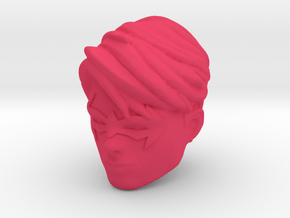 Nightwing Head Mcfarlane | Smiling Head Variant in Pink Smooth Versatile Plastic