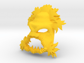 element lord of jungle helmet in Yellow Smooth Versatile Plastic
