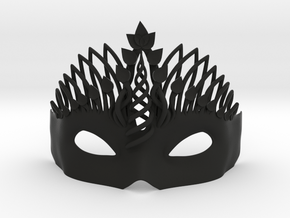 Lace mask in Black Natural TPE (SLS): Small