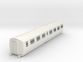 o43-lner-tourist-artic-twin-open-third-coach in White Natural Versatile Plastic