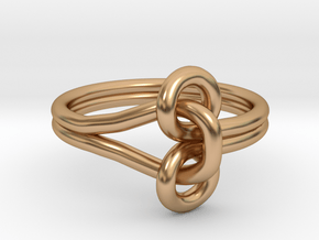 Union knot in Polished Bronze