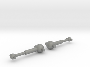 NRC-32 Driveshafts / Dogbones in Gray PA12 Glass Beads